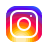 Instagram Logo. Weiße Kamera auf blau-orangenem Quadrat mit abgerundeten Ecken. Klicken um zur FRM-Instagram Seite zu gelangen